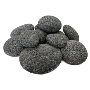 Roca lava Black pebble M